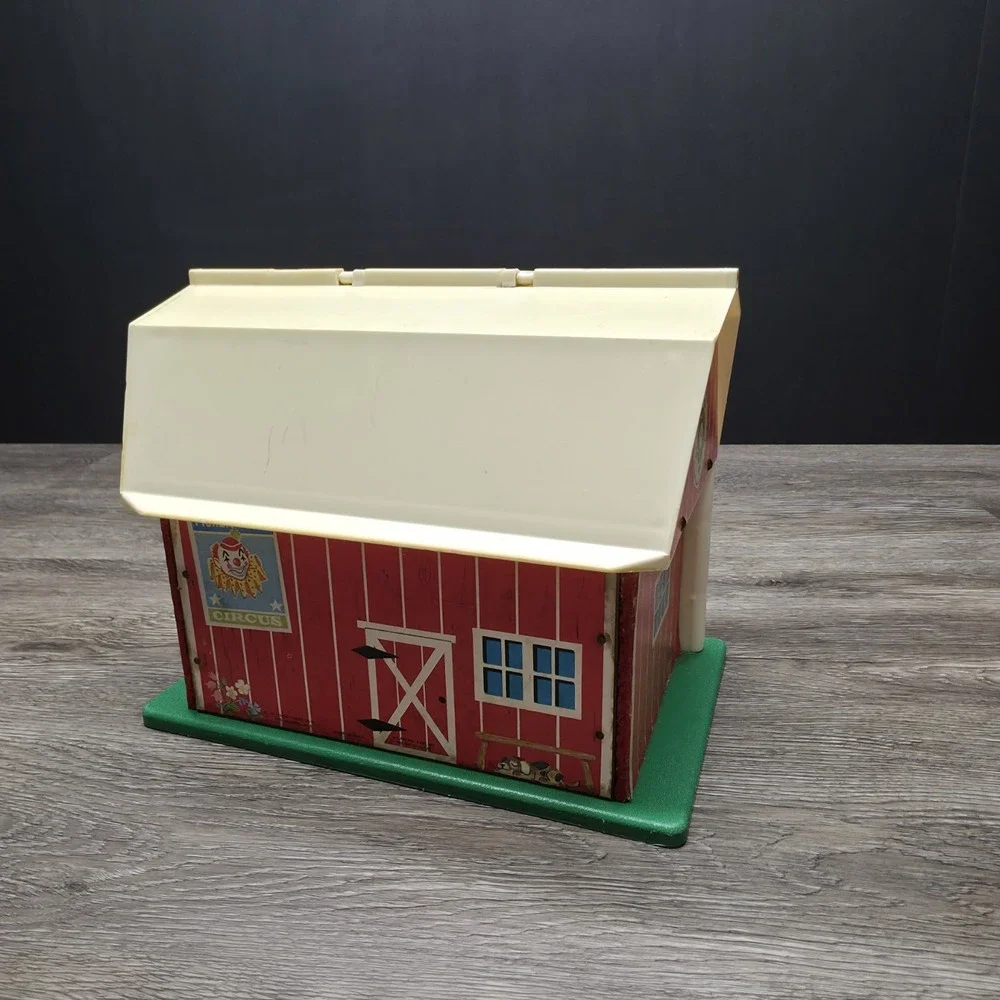 Vintage 1960's FISHER PRICE Play Family Farm - Barn Only